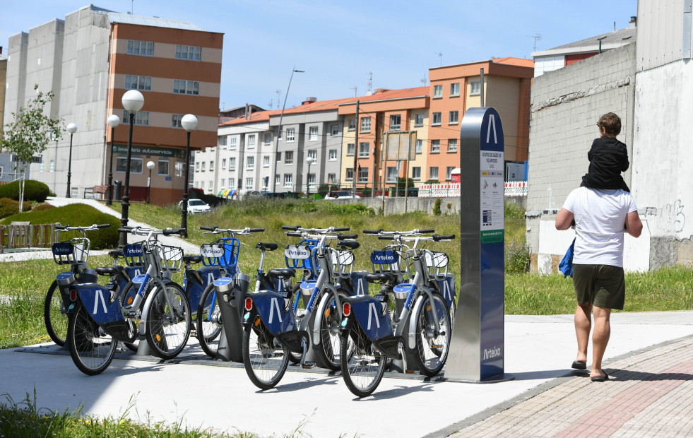 Arteixo instalará tres nuevos puntos de alquiler de bicis debido al éxito del servicio
