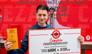 Andrés Rodrigo, del Fragas do Eume, ganador del Servicio de Cerveza Estrella Galicia