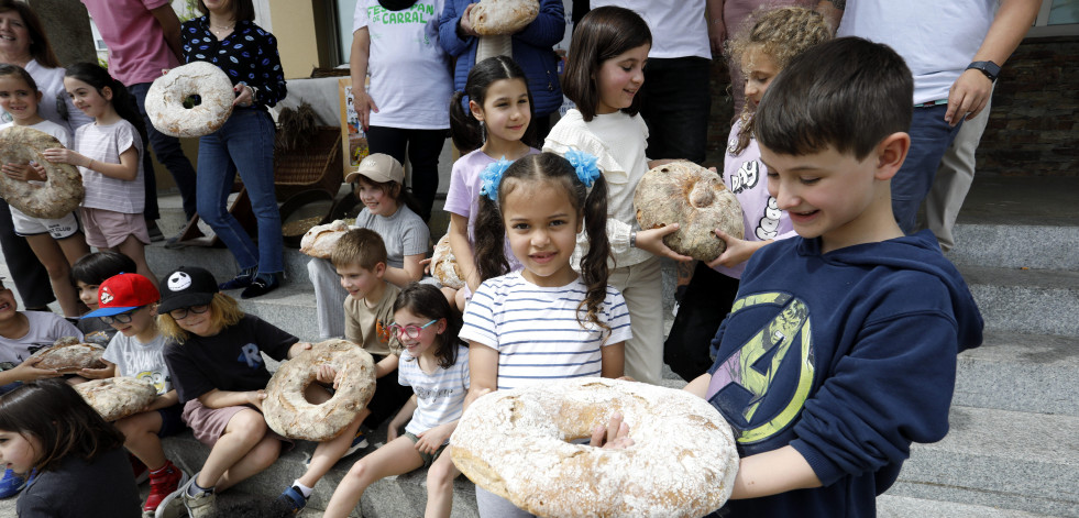 Los más pequeños de la casa volverán este fin de semana a adueñarse de la Festa do Pan de Carral