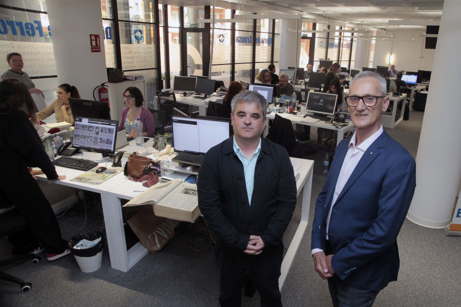 Rubén Ventureira asume la dirección de El Ideal Gallego y Andrés Ríos, nuevo director de Relaciones Institucionales de Editorial La Capital