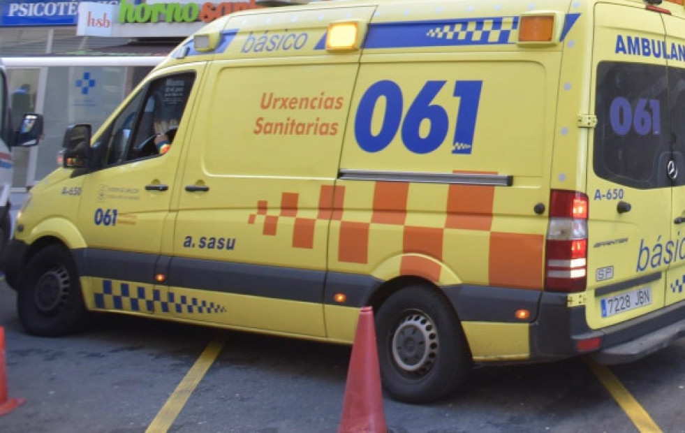 Tres heridos en Culleredo por el choque de dos coches