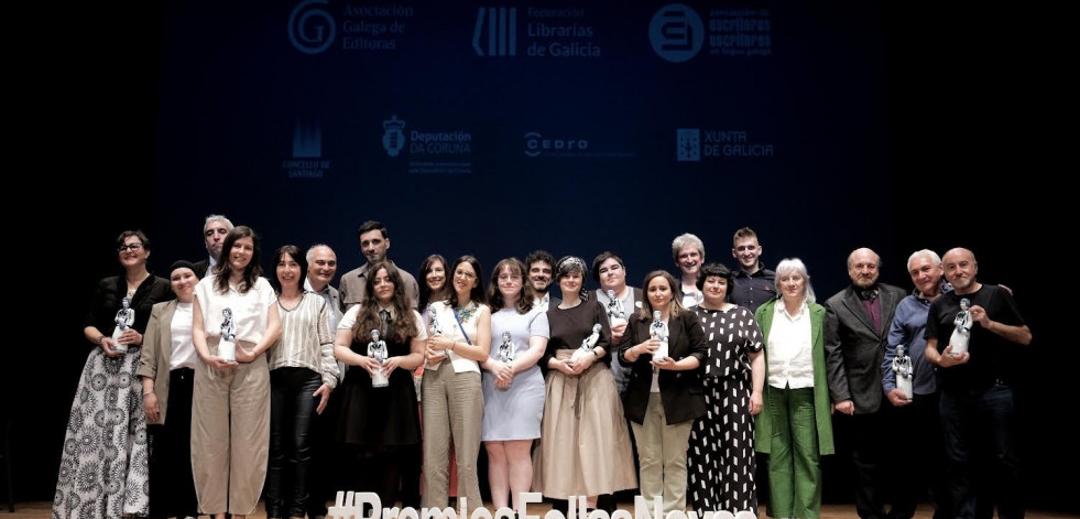 Las escritoras acaparan los Premios Follas Novas do Libro Galego al llevarse el galardón en 10 categorías