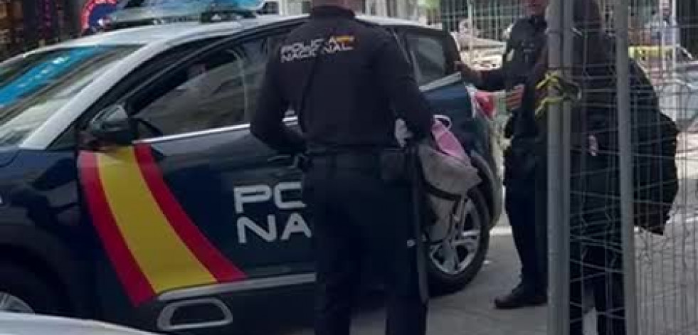 Sorprenden a una ladrona de bolsos en la plaza de Lugo