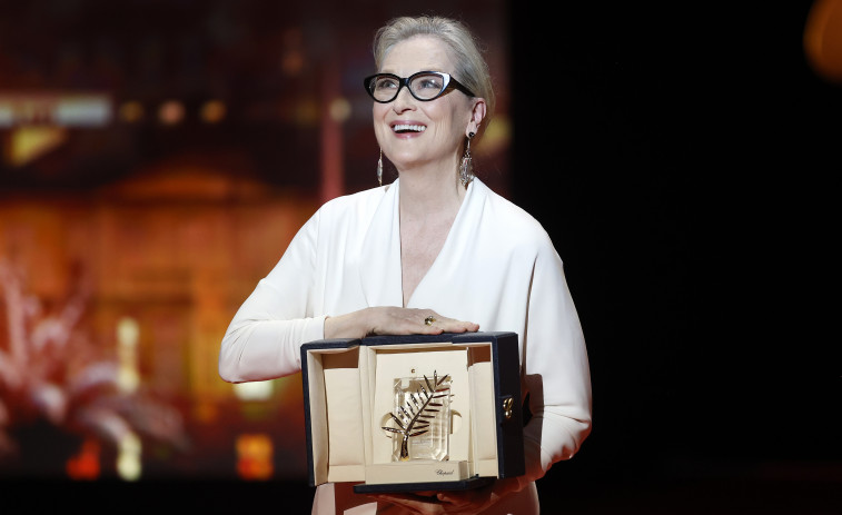 Meryl Streep recibe la Palma de Honor entre ovaciones y lágrimas