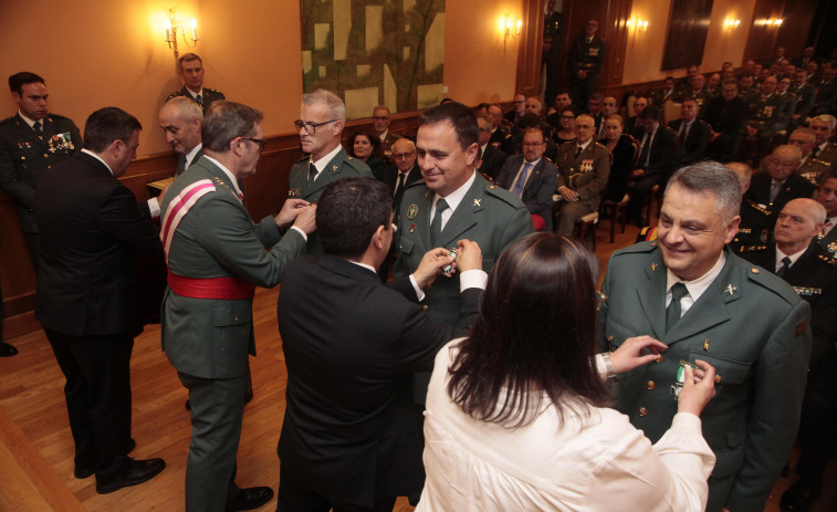 La Guardia Civil conmemora su 180 aniversario en el Pazo de Mariñán