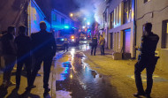 El incendio de Vilaboa calcinó por completo dos casas de la calle Rueiro