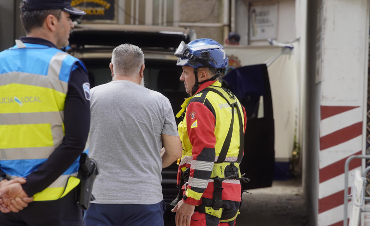 Dos días de luto en Vigo por la muerte de un bombero en un derrumbe