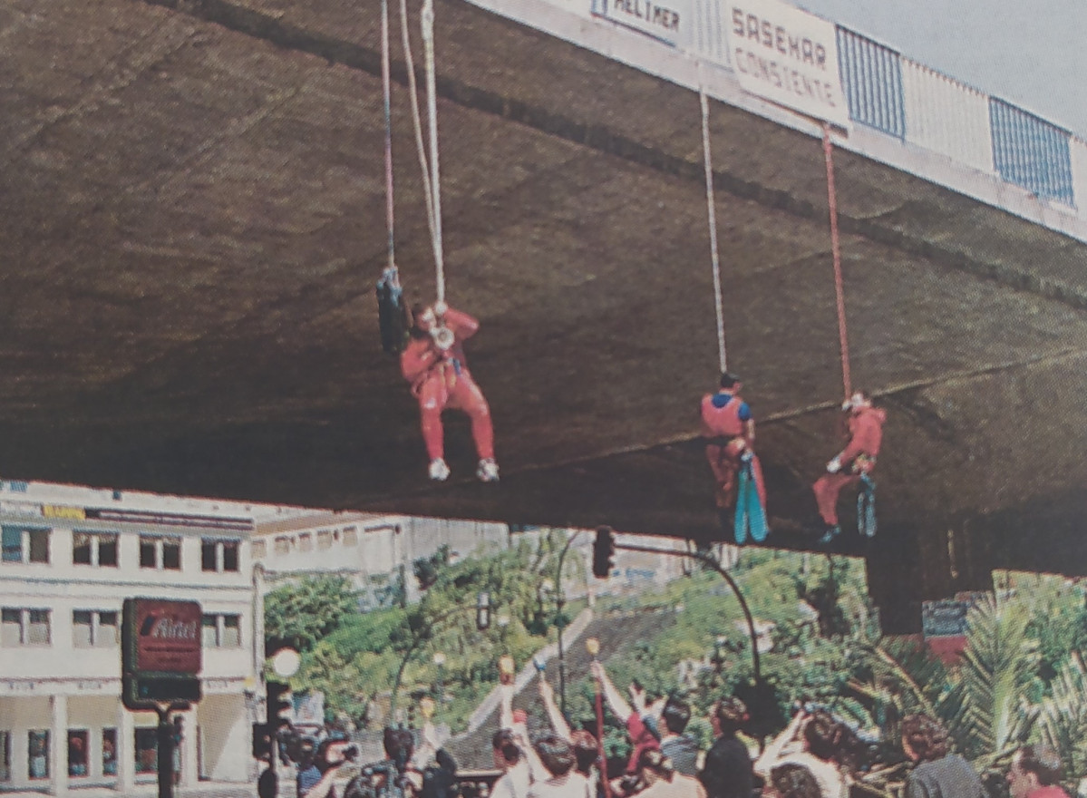 Protesta alfonso molina 1999 cortada
