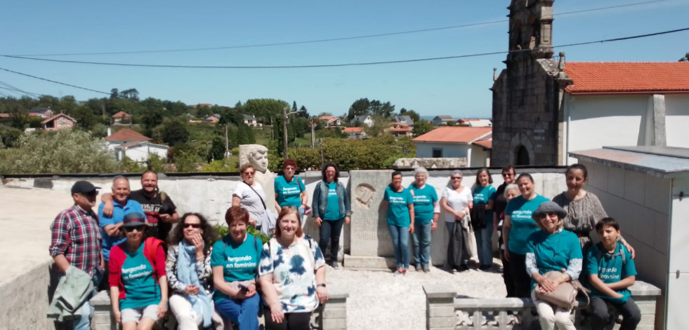 La segunda salida del ‘Bergondo en Feminino’ muestra a las mujeres como líderes de movimientos sociales