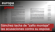 Sánchez tacha de 