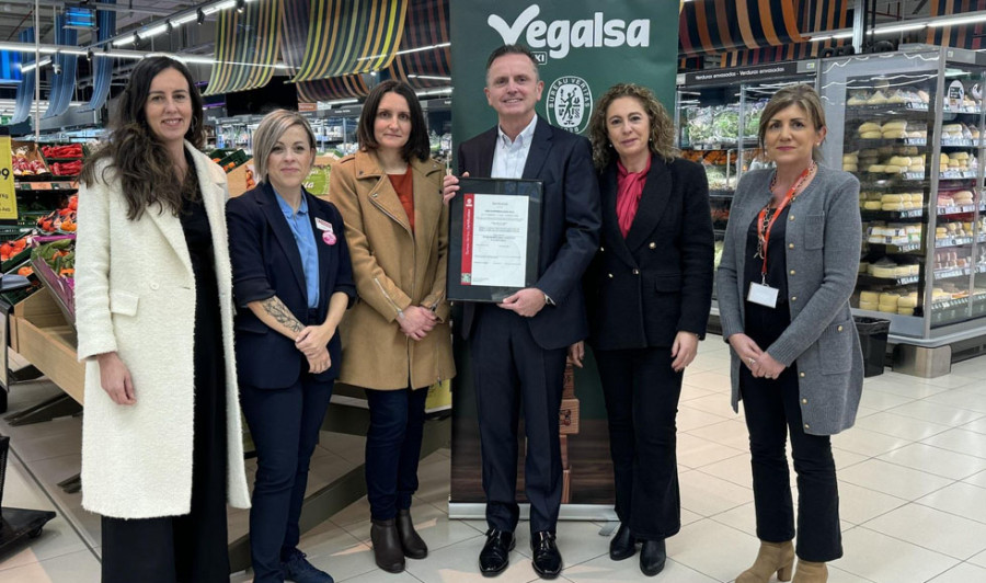 Vegalsa-Eroski evitó el desperdicio de más de 8.000 toneladas  de alimentos durante el pasado año 2023