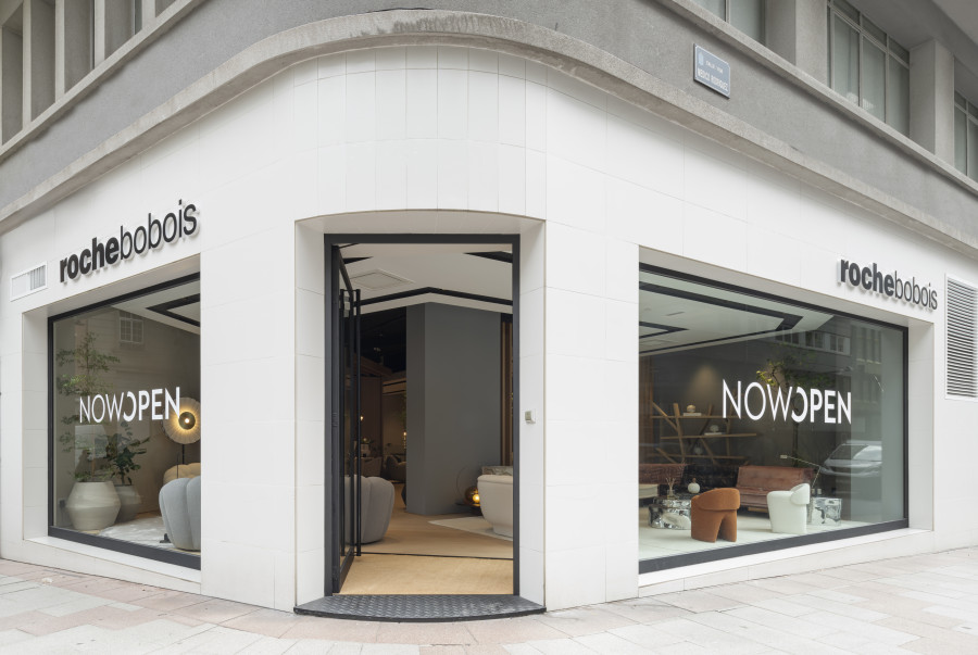 Roche Bobois se muda de la calle Pose y abre una nueva tienda en A Coruña