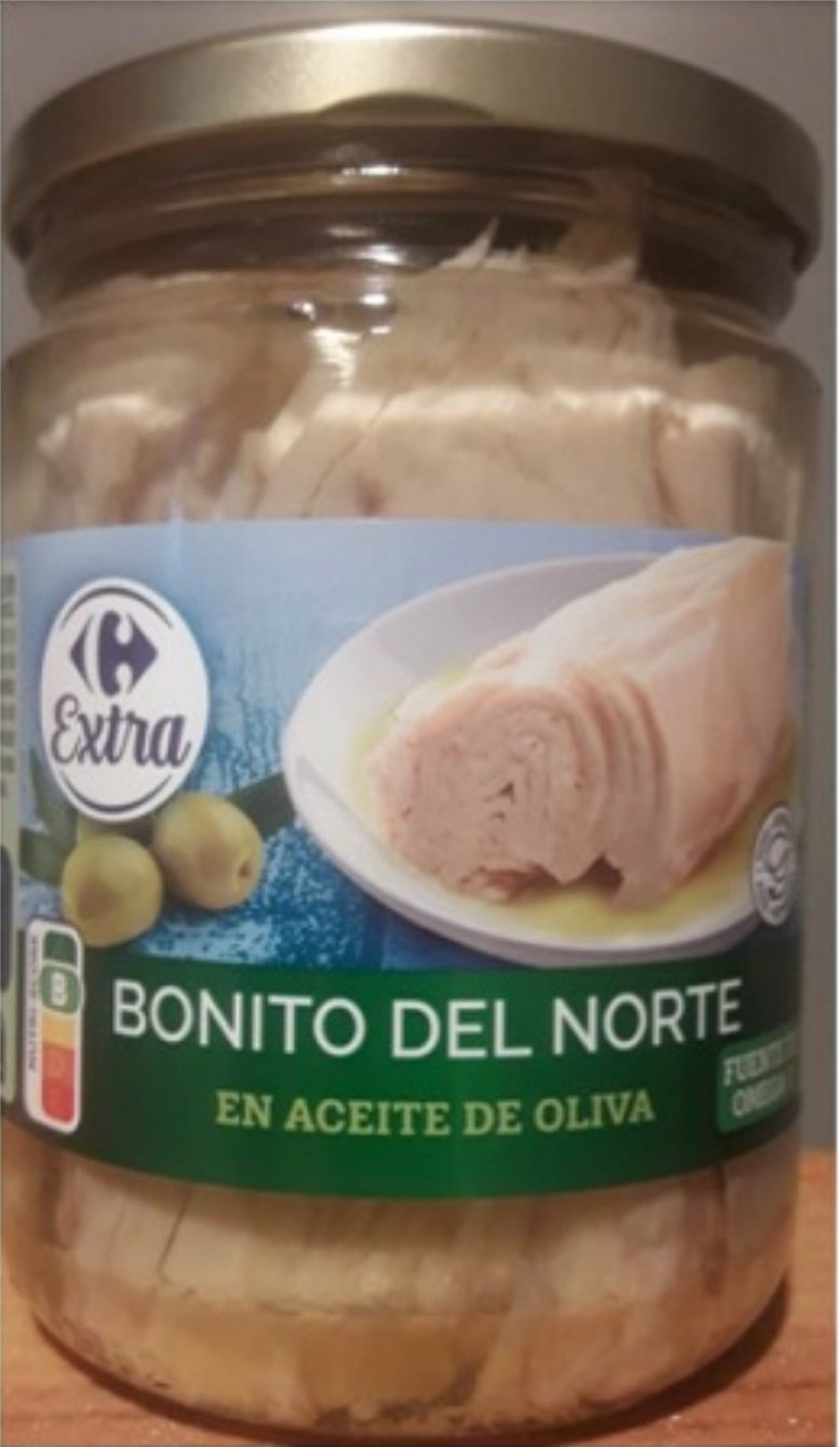 Alerta alimentaria por un cuerpo extraño en una conserva de Carrefour