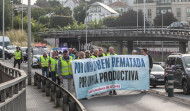 Mariscadores de O Burgo vuelven a manifestarse para pedir ayudas