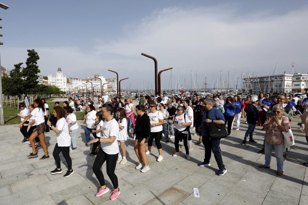 Flashmob de DiversidArte en la Marina @Patricia G. Fraga