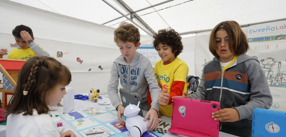 Un experimento con más de 300 escolares para enseñar y aprender ciencia en Culleredo