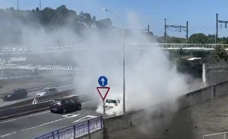 Una avería 'nubla' la avenida de San Cristóbal