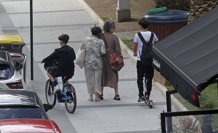 Otro verano de descontrol ciclista en A Coruña