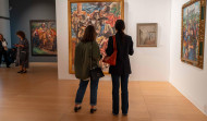 Afundación inaugura una muestra con 40 obras de arte de la colección del Parlamento gallego