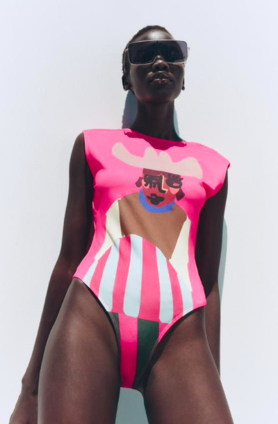Body Justine Franco x Zara Woman