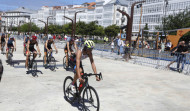 A Coruña recibe desde hoy a 2.200 participantes del Nacional de Triatlón
