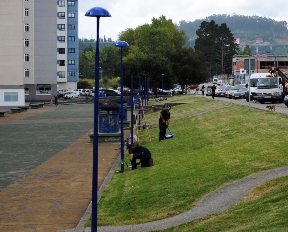 Culleredo renueva con tecnología LED las farolas de la zona urbana, Acea de Ama
