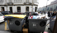 Los trabajadores de recogida de basura se suman a la huelga el día de San Juan