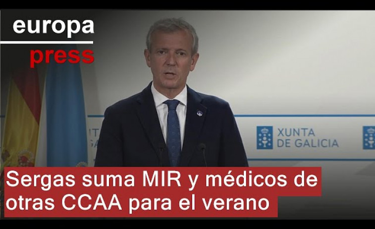 El Sergas sumará a médicos de otras CCAA y 061 en su plan para cubrir vacantes en verano
