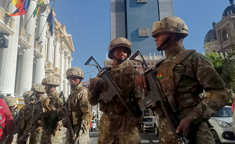 La canciller de Bolivia hace un llamamiento a la Comunidad Internacional ante un golpe militar