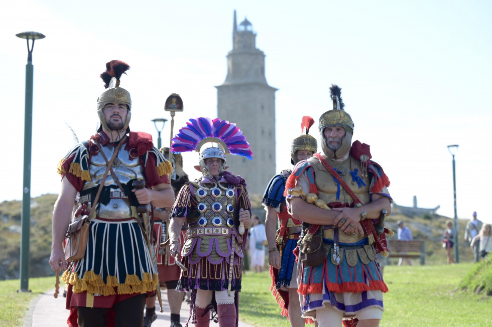 Recreación histórica de Ave Crunia desarrollado por la asociación Gallaecia    (7)