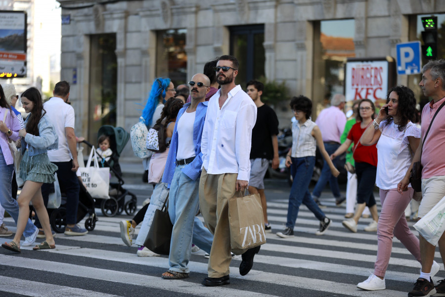 Las calles de  A Coruña son una pasarela: “Es la ciudad donde mejor viste la gente”