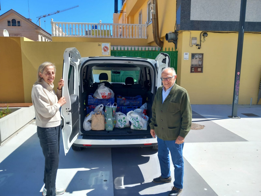 La Pulpeira de Lola dona 150 kilos de comida a la Cocina Económica de A Coruña