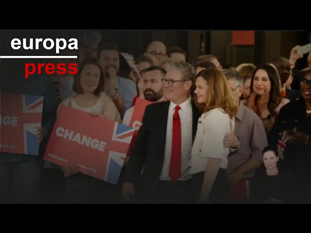 Starmer gana con mayoría absoluta elecciones de Reino Unido:Los laboristas vuelven tras 14 años