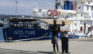 A Coruña, primera parada del ‘Aita Mari’ antes de salvar vidas en el Mediterráneo central