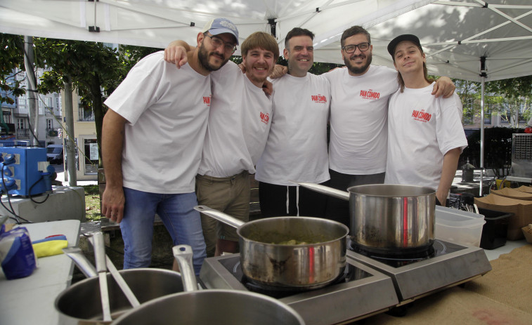 A Coruña abraza la solidaridad de un Pancomido que llega para quedarse