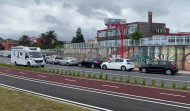 Las autocaravanas de la ruta Yakart Camino de Santiago toman A Coruña