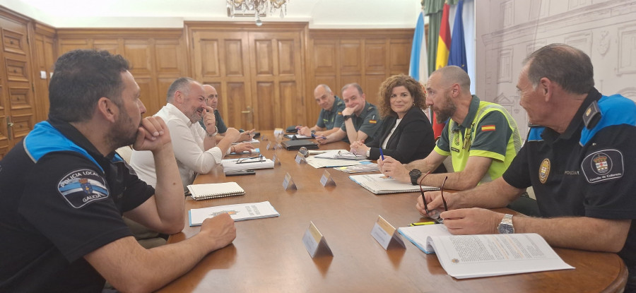 Los dispositivos de seguridad durante las fiestas de Culleredo incluyen sistemas  de videovigilancia