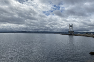 Cielo nublado en A Coruña, Torre de Control, nubes, mal tiempo