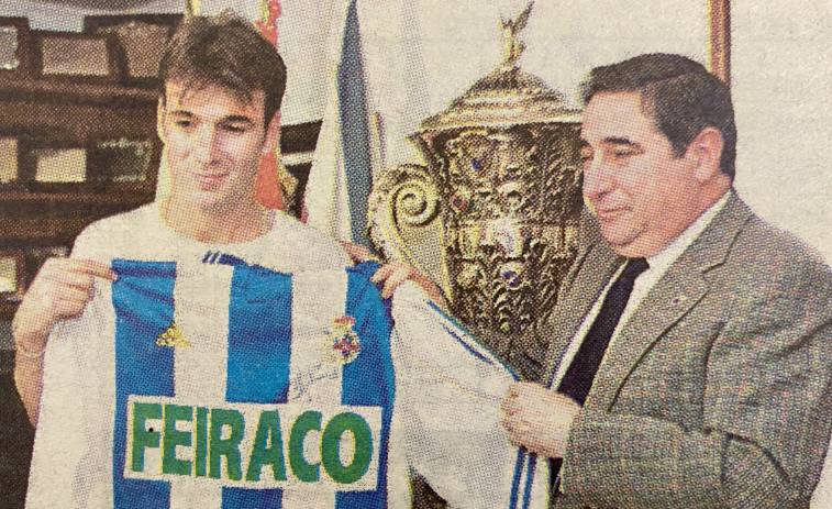 Hace 25 años | El Paseo Marítimo avanza hacia Los Rosales y el Dépor presenta a Iván Pérez