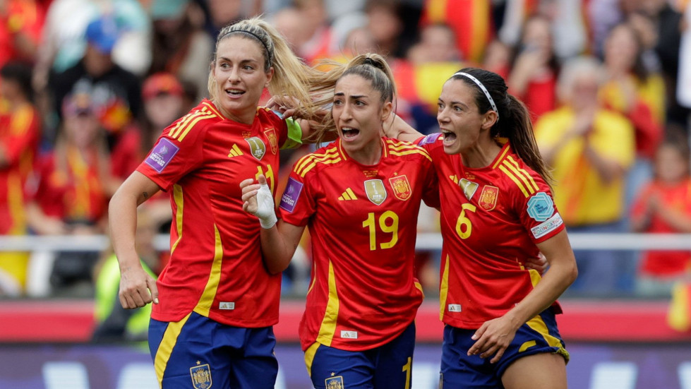 Aitana Bonmatí, Alexia Putellas y Olga Carmona / EFE /Cabalar