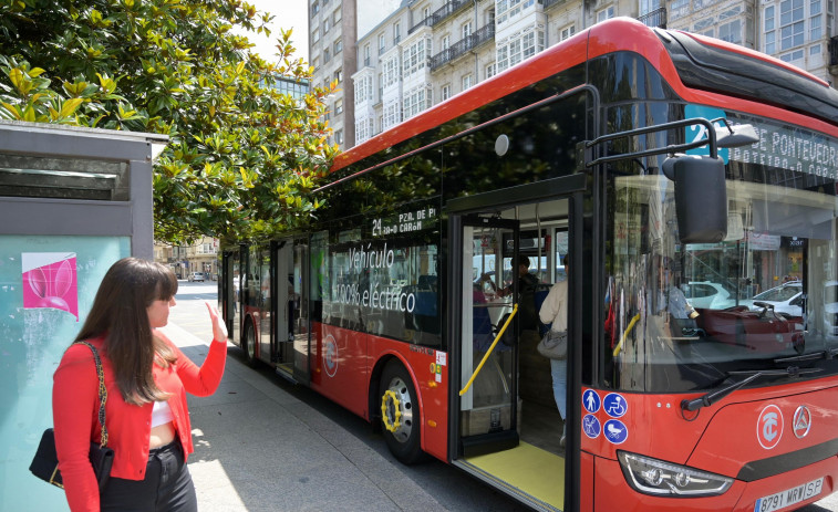 Tranvías probará durante un mes un autobús eléctrico chino en la línea 24