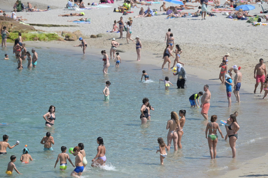 El viernes será el día más caluroso de la ola de calor, pero no afectará a Galicia