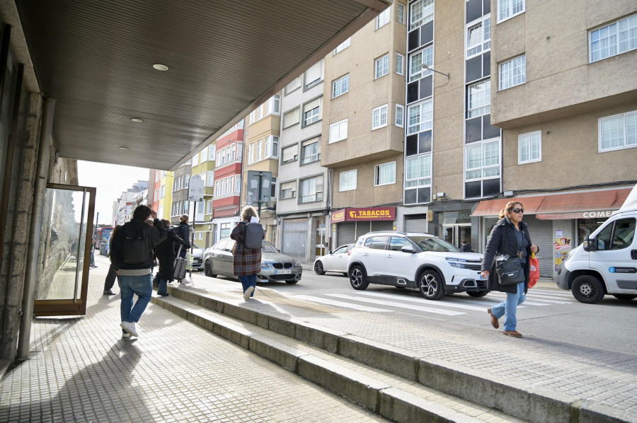 Obras en A Sardiñeira desde el lunes 22: cambios y cortes de tráfico