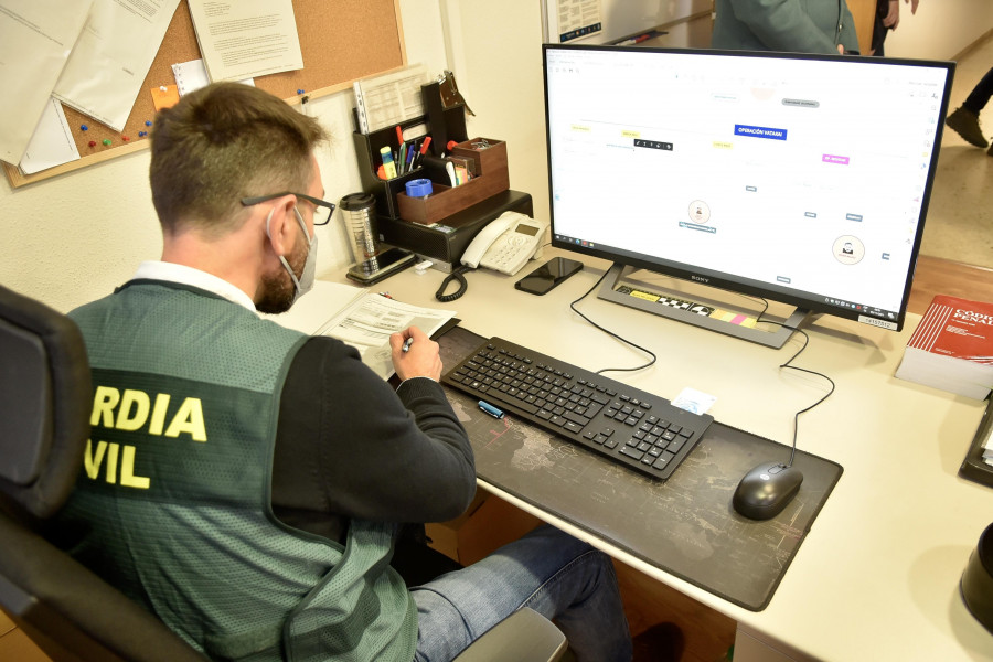 Desarticulan un grupo criminal especializado en sextorsión con víctimas en A Coruña