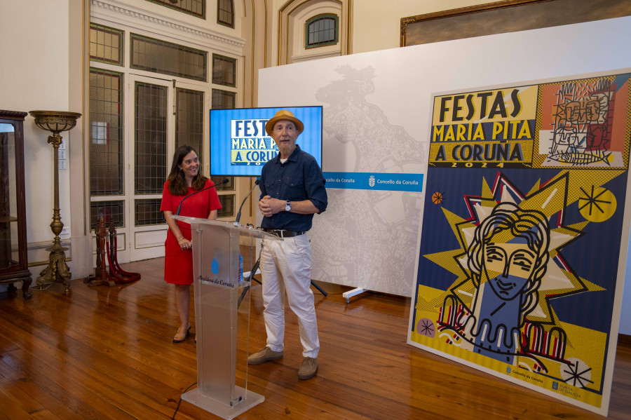 Esta es la programación día a día de las fiestas de María Pita de A Coruña