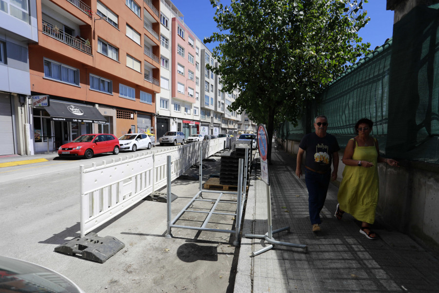 Comienzan las obras de la avenida de A Sardiñeira de A Coruña