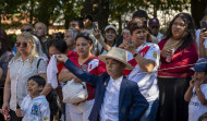 Santa Margarita se convirtió en una pequeña Lima por el día nacional de Perú