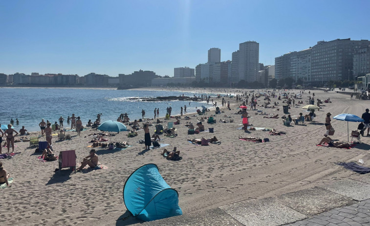 La Xunta recomienda no bañarse en playas y ríos las próximas 24 horas por falta de tratamiento de aguas