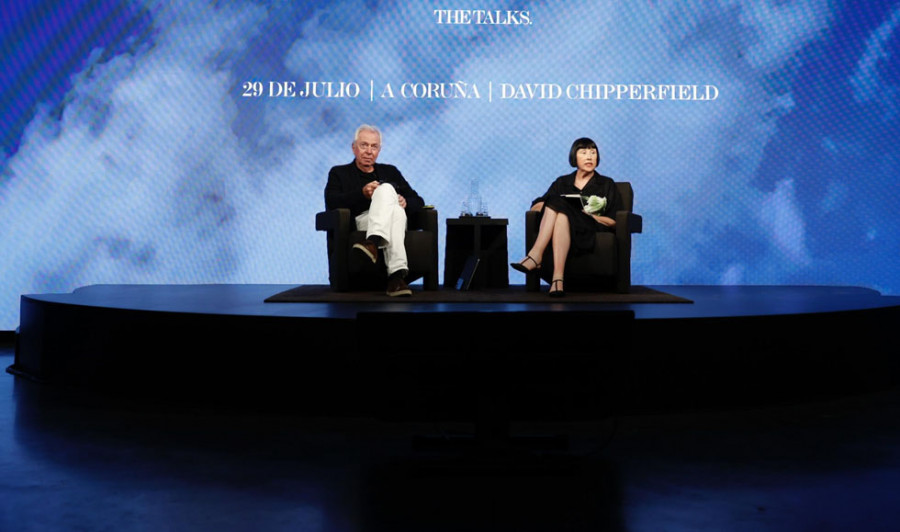 Chipperfield: “El de As Xubias es  el tipo de proyecto que me gusta”