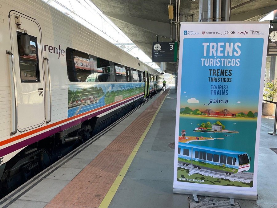 Los trenes turísticos continúan en agosto con seis rutas y  récord histórico de ocupación